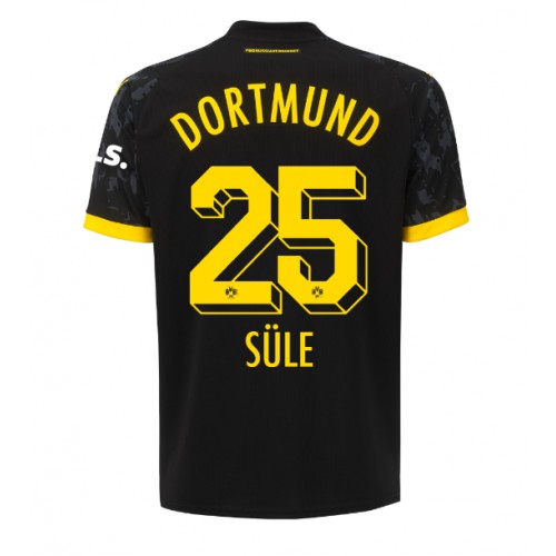 Dres Borussia Dortmund Niklas Sule #25 Gostujuci 2023-24 Kratak Rukav